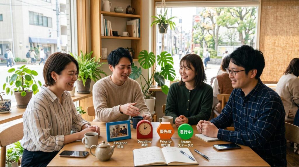 チームタスク管理に必要な4つの基本要素