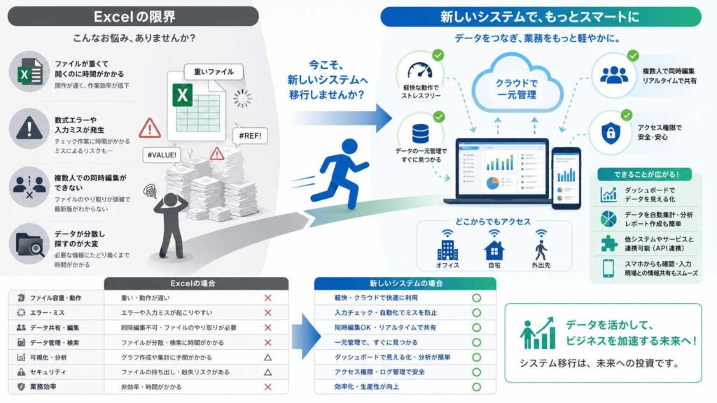 エクセル名簿管理の限界を超えるなら @pocket