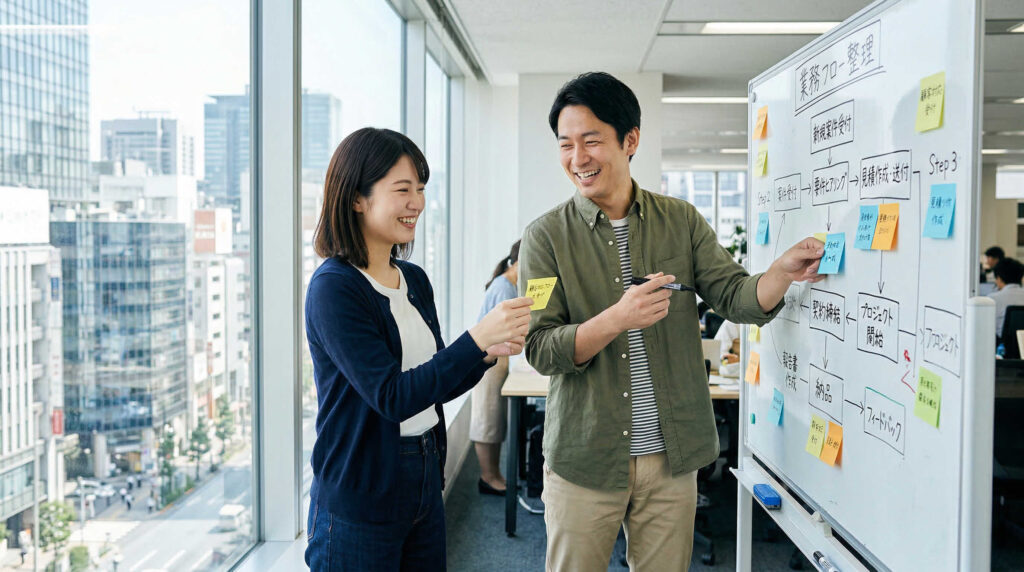 【ステップ1】今の業務フローを整理する