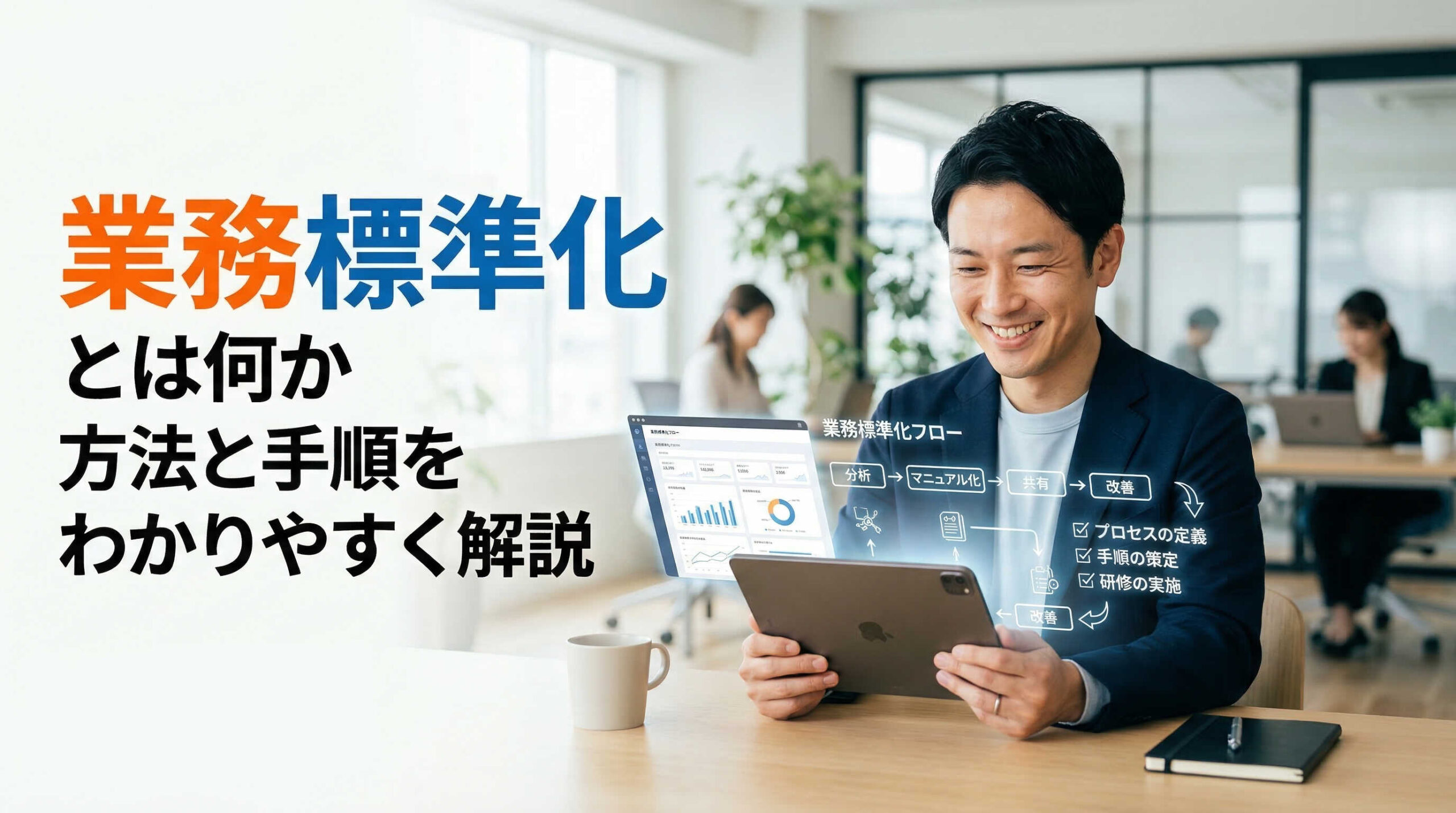 業務標準化とは何か方法と手順をわかりやすく解説