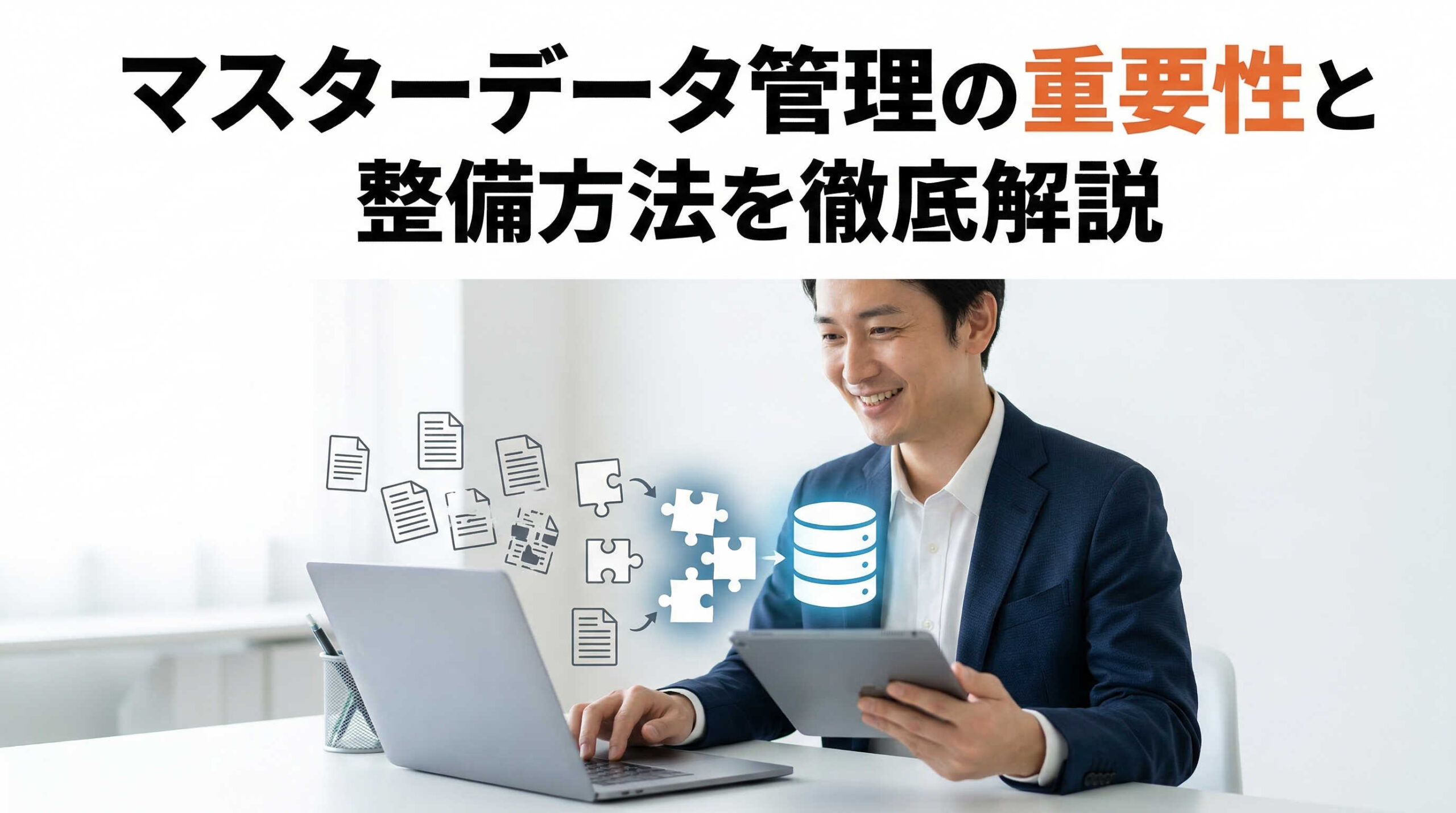 マスターデータ管理の重要性と整備方法を徹底解説