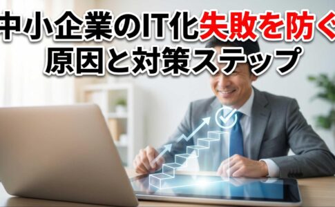中小企業のIT化失敗を防ぐ原因と対策ステップ