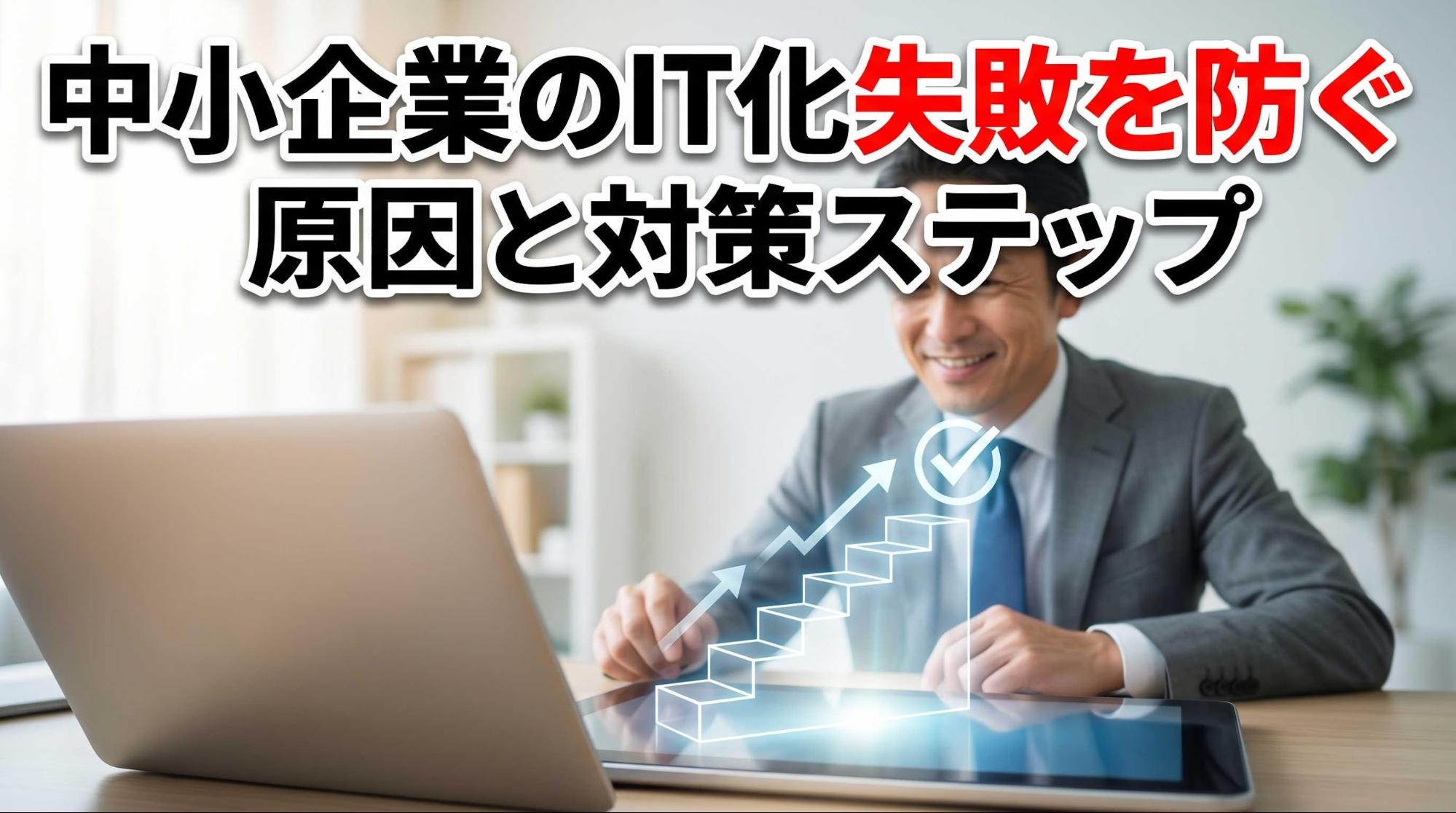 中小企業のIT化失敗を防ぐ原因と対策ステップ