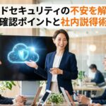 クラウドセキュリティの不安を解消する確認ポイントと社内説得術