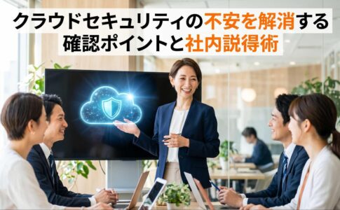 クラウドセキュリティの不安を解消する確認ポイントと社内説得術