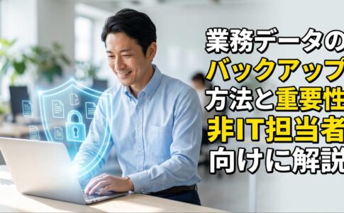 業務データのバックアップ方法と重要性を非IT担当者向けに解説