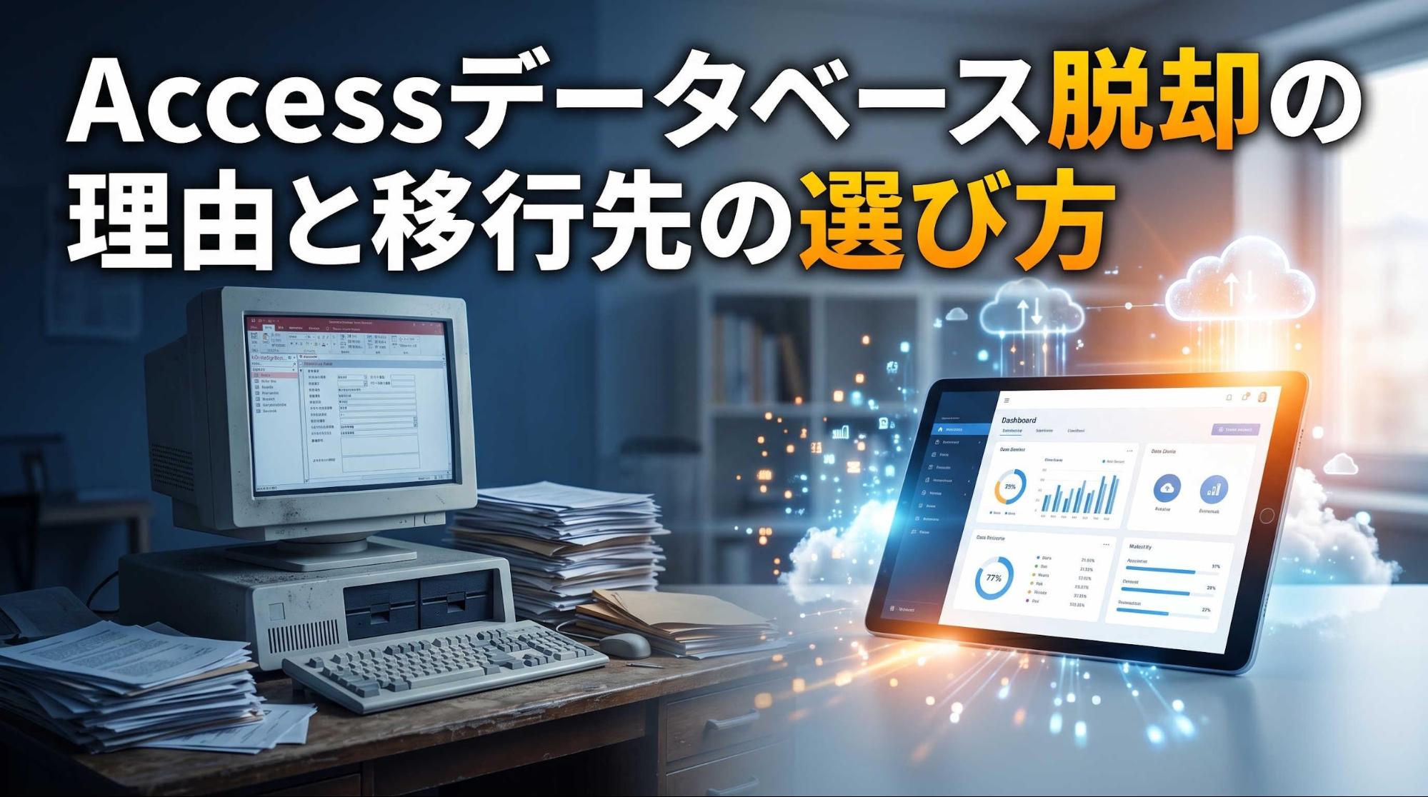 Accessデータベース脱却の理由と移行先の選び方