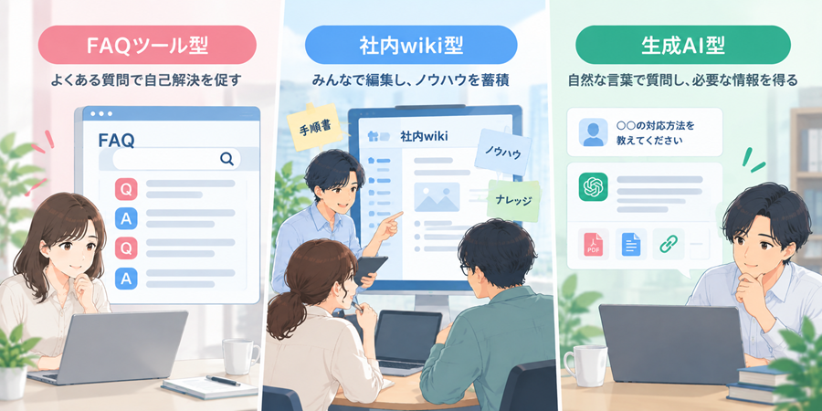ナレッジの代表的なタイプ