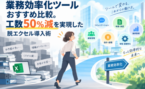 業務効率化おススメツールの比較
