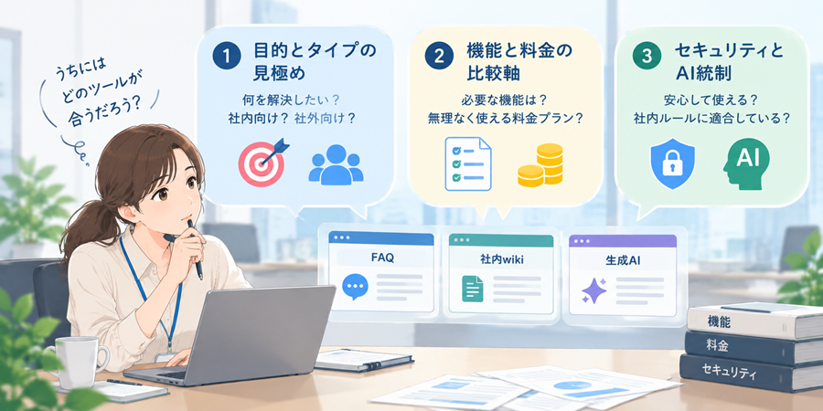 ツールの選び方