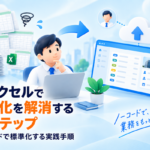 Excelで属人化を解消する4step