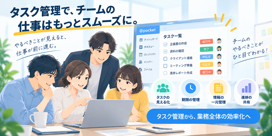 タスク管理から業務全体の効率化へ